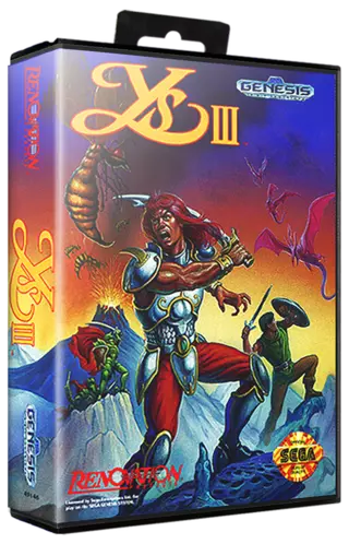 jeu Ys III - Wanderer from Ys